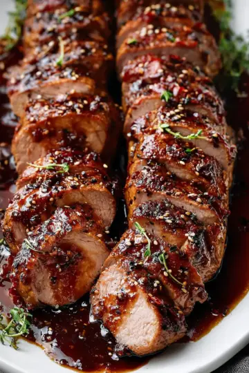 Honey Garlic Pork Tenderloin