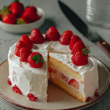 Japanese Strawberry Cake