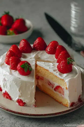 Japanese Strawberry Cake