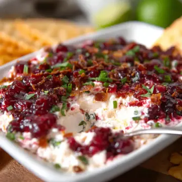 Cranberry-Jalapeno Cream Cheese Dip