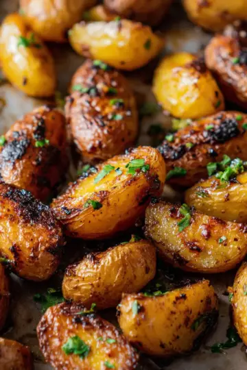 Honey Mustard Roasted Potatoes