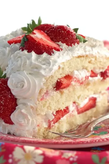 Strawberry Cream Cake