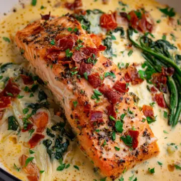 Creamy Tuscan Salmon