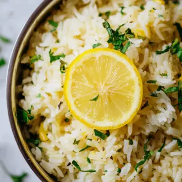 Easy Lemon Rice Recipe