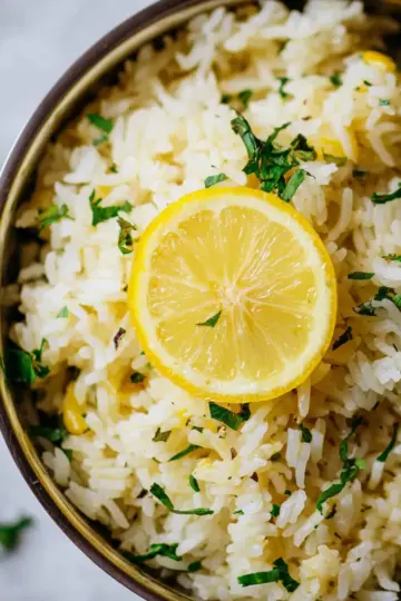 Easy Lemon Rice Recipe