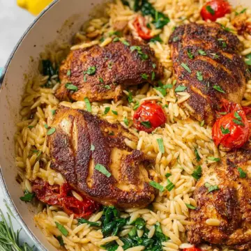 Cajun Chicken Orzo