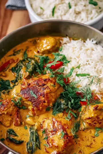 Creamy Coconut Chicken (One-Pot Dinner)