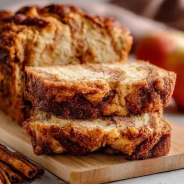 Cinnamon Swirl Apple Bread