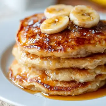 Brown Sugar Banana Pancakes