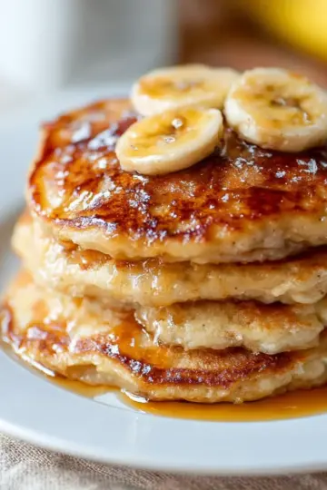 Brown Sugar Banana Pancakes