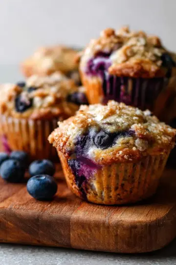 Blueberry Oatmeal Muffins
