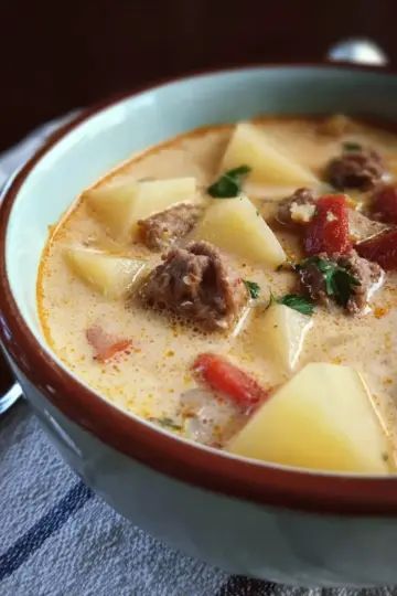 Potato and Sausage Soup