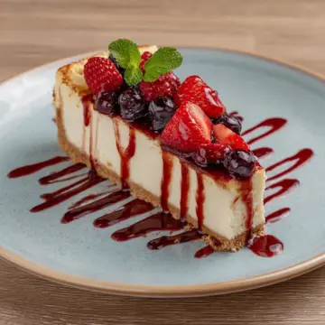 New York Cheesecake sauce aux baies