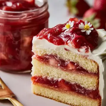 Strawberry Cake Filling