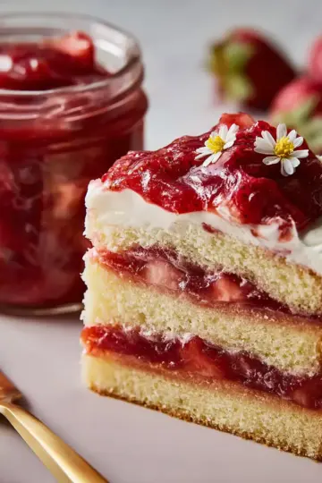 Strawberry Cake Filling