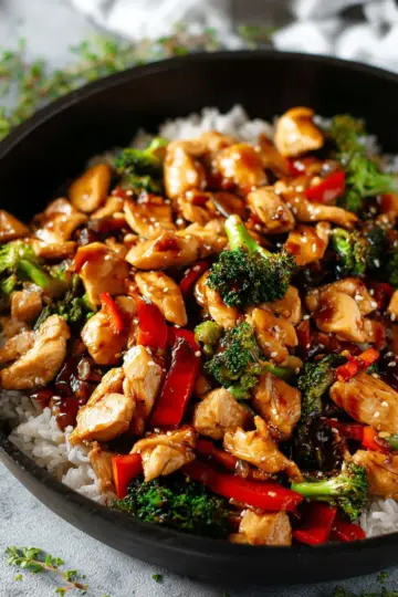 Teriyaki Chicken Stir Fry