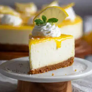 No-Bake Lemon Cheesecake With Condensed Milk