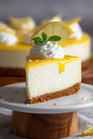 No-Bake Lemon Cheesecake With Condensed Milk