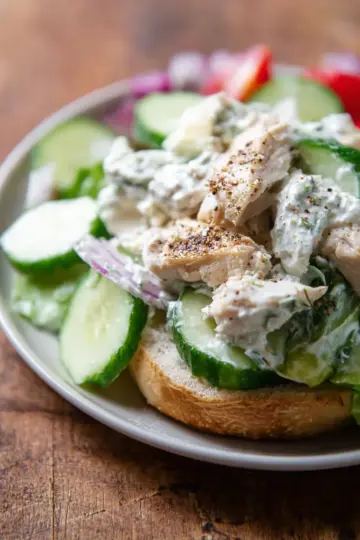 Tzatziki Chicken Salad Recipe