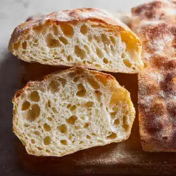 Easy No-Knead Ciabatta