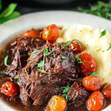 Slow Cooker Beef Manhattan