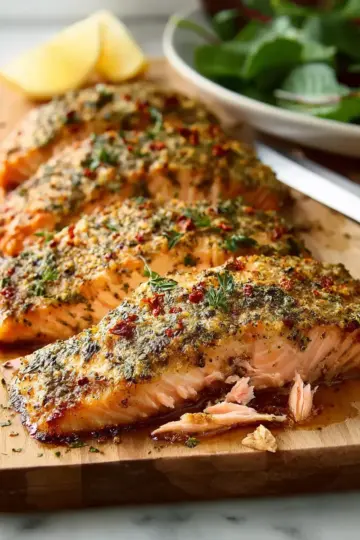 Baked Dijon Salmon