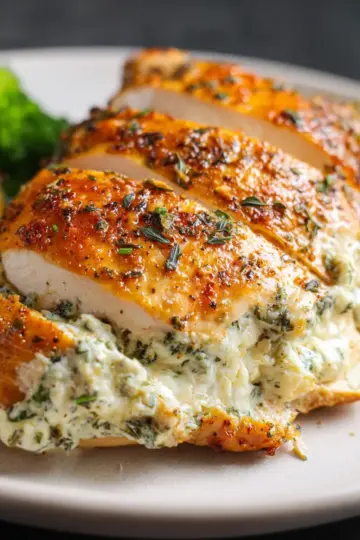 Cream Cheese Stuffed Chicken Breast