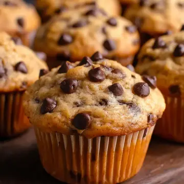 Banana Chocolate Chip Muffins