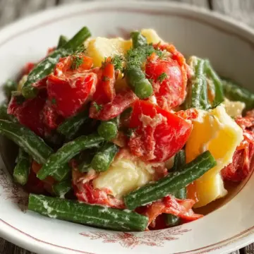 French Green Beans Potato Salad (30 min)