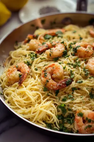 Shrimp Scampi with Pasta