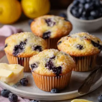 Lemon Blueberry Muffins