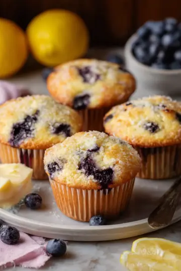Lemon Blueberry Muffins