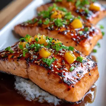 Sweet Glazed Teriyaki Salmon