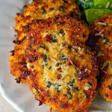 Crispy Garlic Parmesan Chicken
