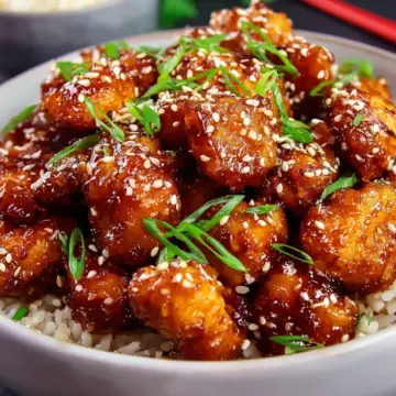 Honey Garlic Chicken Bites