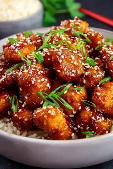 Honey Garlic Chicken Bites