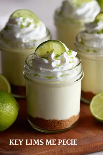 Key Lime Pie Mason Jars (No Bake)