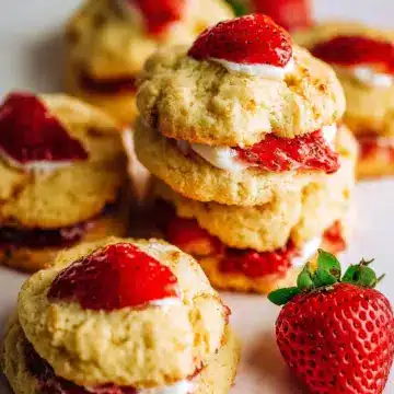 Strawberry Shortcake Cookies