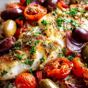 Mediterranean Baked Fish