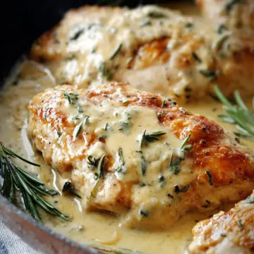 Creamy Dijon Rosemary Chicken