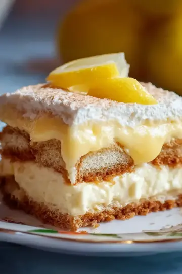 Lemon Tiramisu