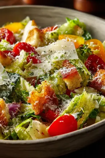 Parmesan Chopped Salad: 20-Minute