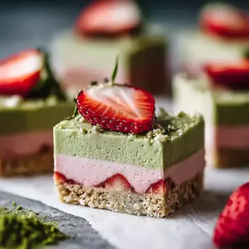 Matcha Strawberry Cream Bars: An Amazing Ultimate Recipe