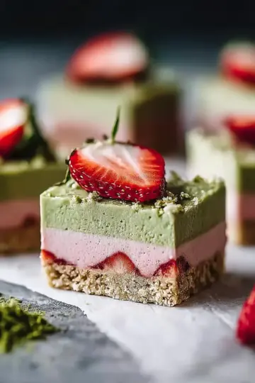 Matcha Strawberry Cream Bars: An Amazing Ultimate Recipe