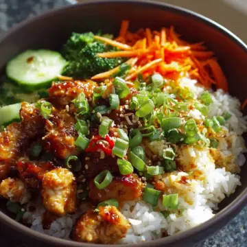 Honey Lime Chicken Rice Bowl