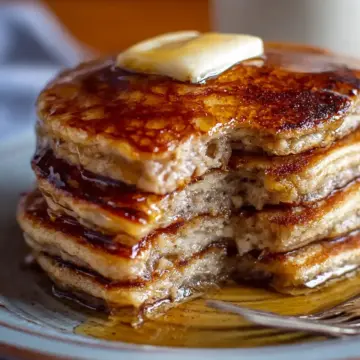 Brown Sugar Banana Bread Pancakes