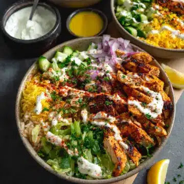 Chicken Shawarma Bowls