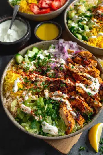 Chicken Shawarma Bowls