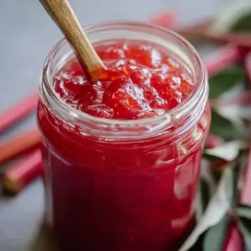 Rhubarb And Vanilla Jam Easy Recipe
