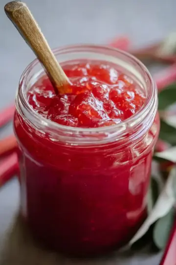 Rhubarb And Vanilla Jam Easy Recipe